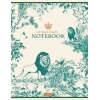 Тетрадь 48 л.A5 клетка Хатбер Царство джунглей (soft-touch)